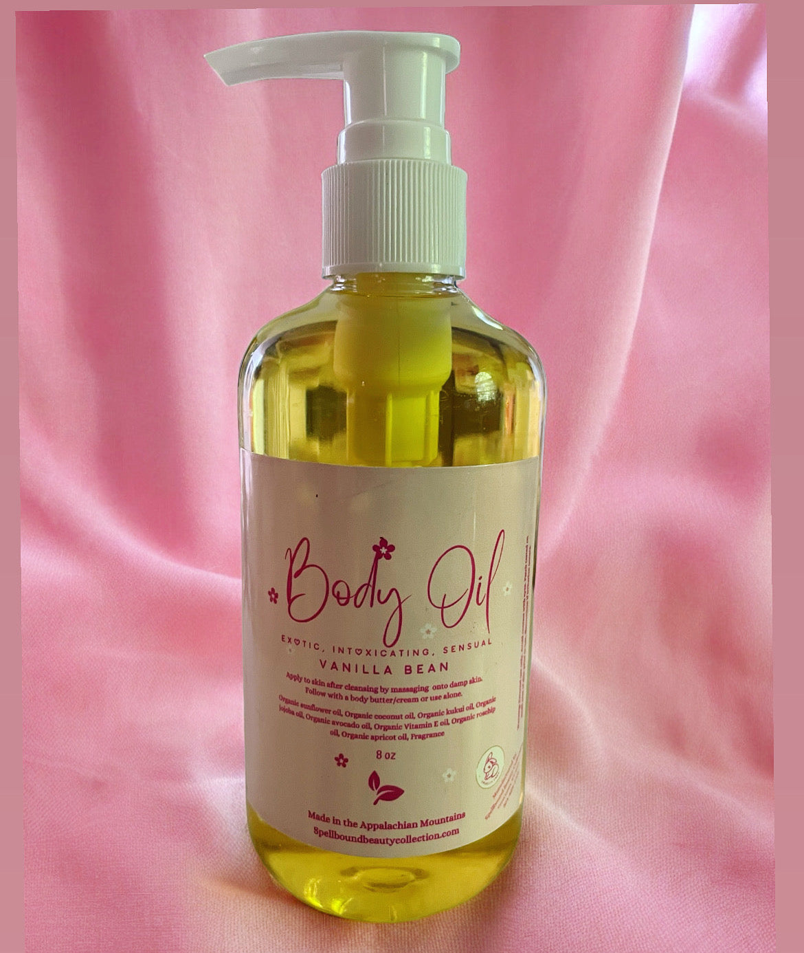 Vanilla Honey Suckle Body Oil