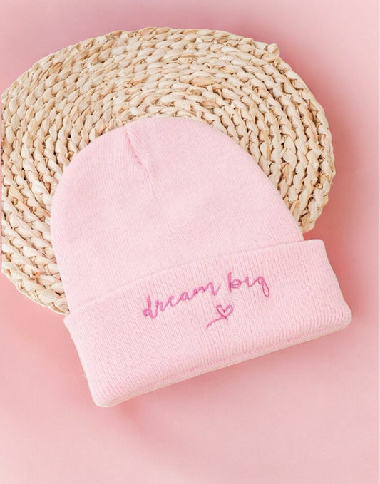 Dream Big Pink Hat